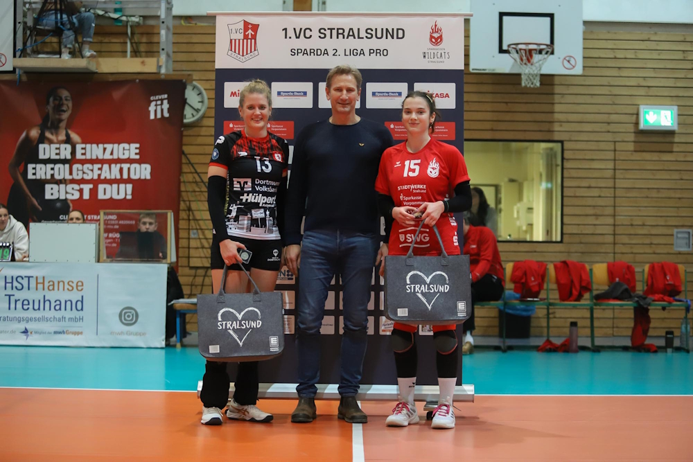 Zuspielerin Larissa Hiemer wurde zur wertvollsten Spielerin ausgewählt (Foto: Balticseashots-Marco Schlicht).