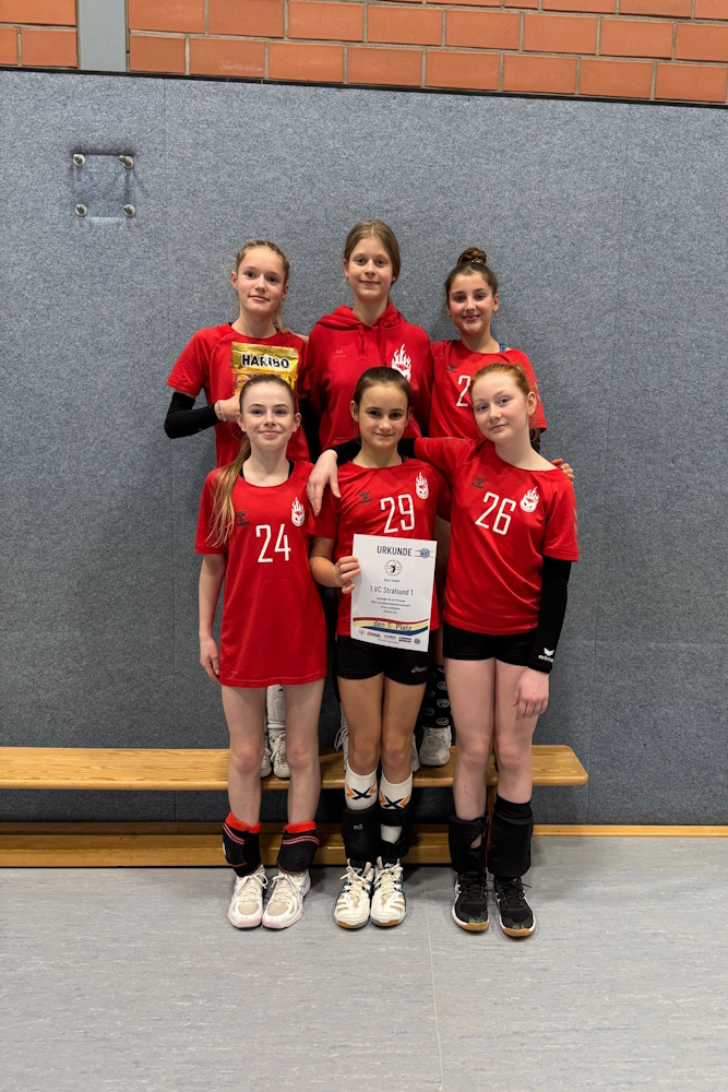 Unser VC-Mädels der U14 Stralsund 1 (Foto: Hanna Kostyra)
