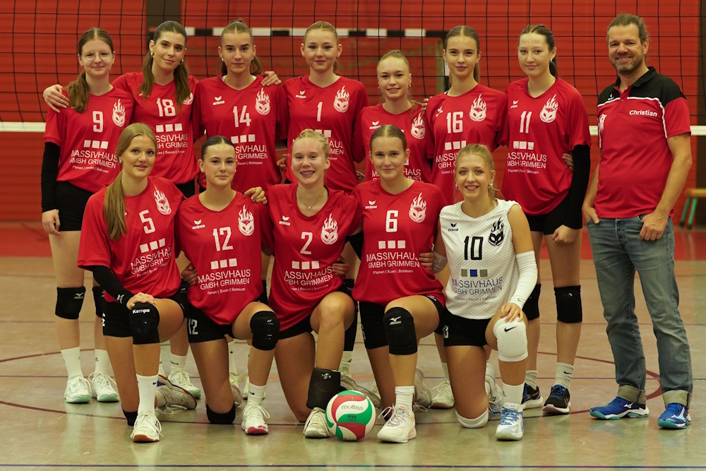 2. Damen-Mannschaft des 1. VC Stralsund 2025/2026 (Foto: Kombinat Küste GmbH)
