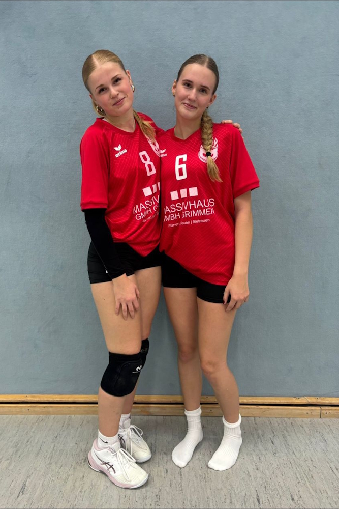 Vanessa und Lana - unsere heutigen MVP's (Foto: Christian Nürnberg)