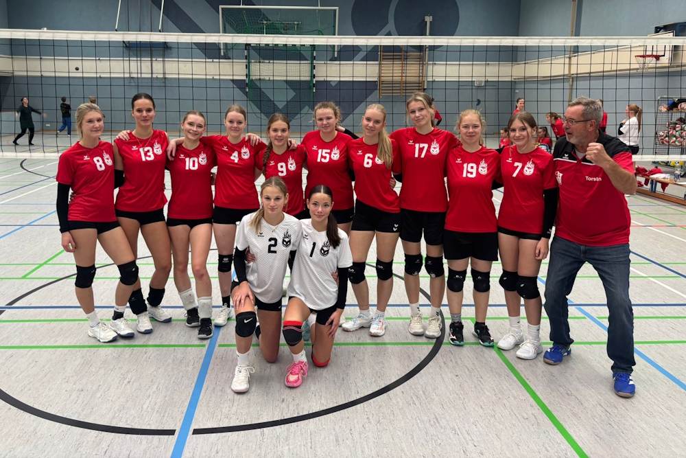 1. Sieg für Damen 3