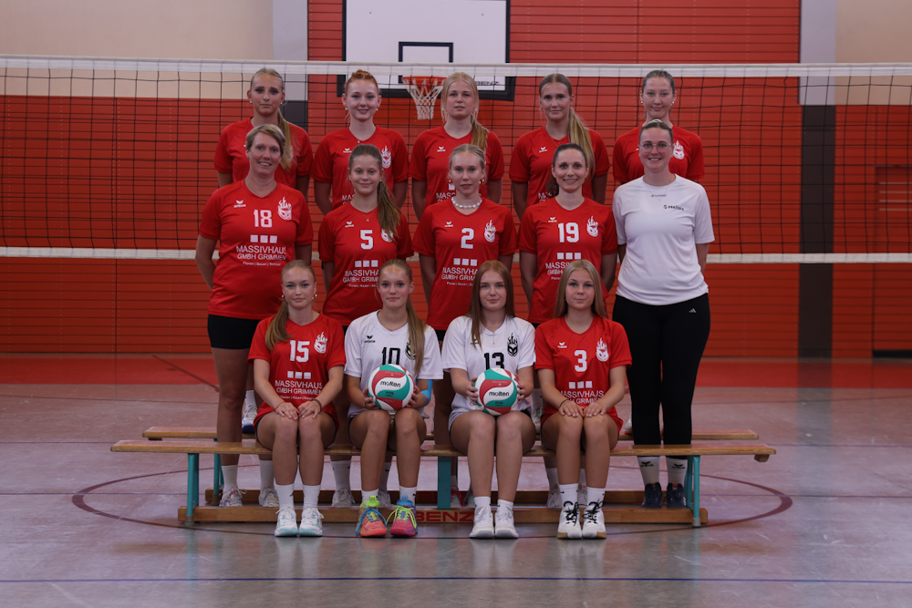 2. Damen-Mannschaft des 1. VC Stralsund 2026/2027 (Foto: Kombinat Küste GmbH)