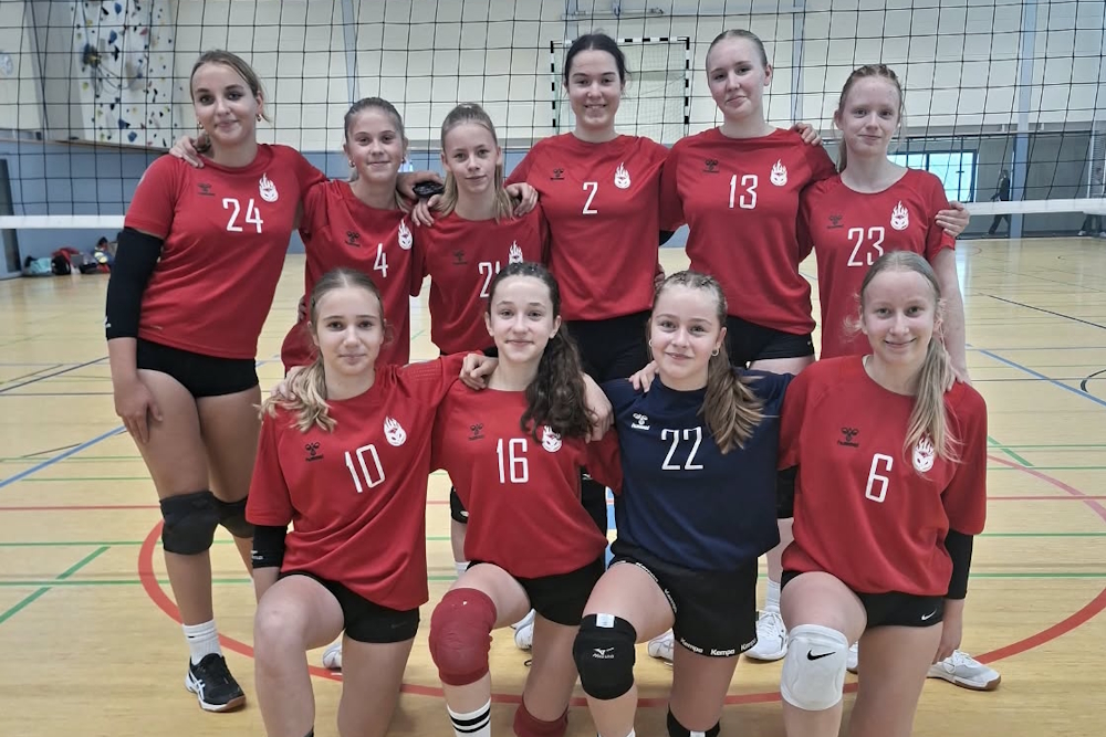 Mit zwei Siegen kehrte unsere Damen 5 vom Spieltag in Laage zurück (Foto: Ariane Voelkner)