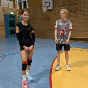 MVPs beim Schleifchenturnier U16-U20: Ella mit 7 🎀 und Jakob mit 6 🎀 (Foto: Christian Nürnberg)