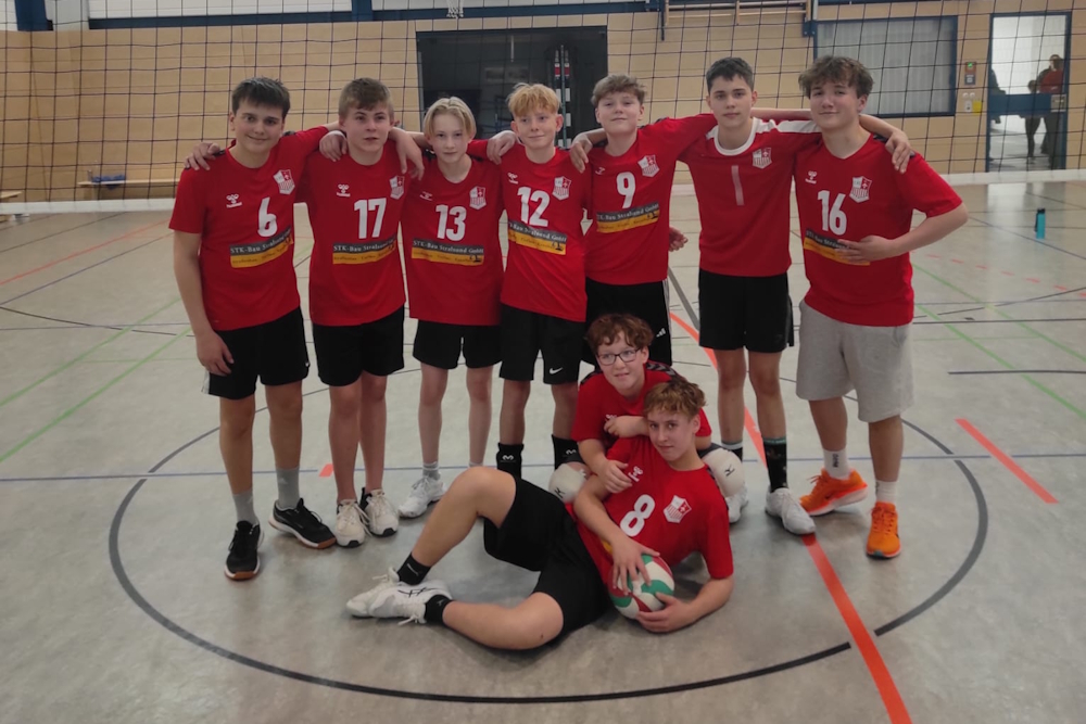 Die Stralsunder U16 in der Landespokal-Vorrunde (Foto: Daniel Schuch)