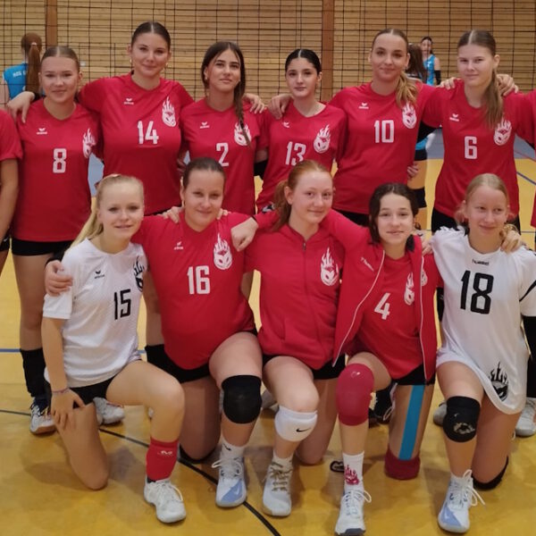 Unser Team 2 der U16w (Foto: Daniel Schulz)