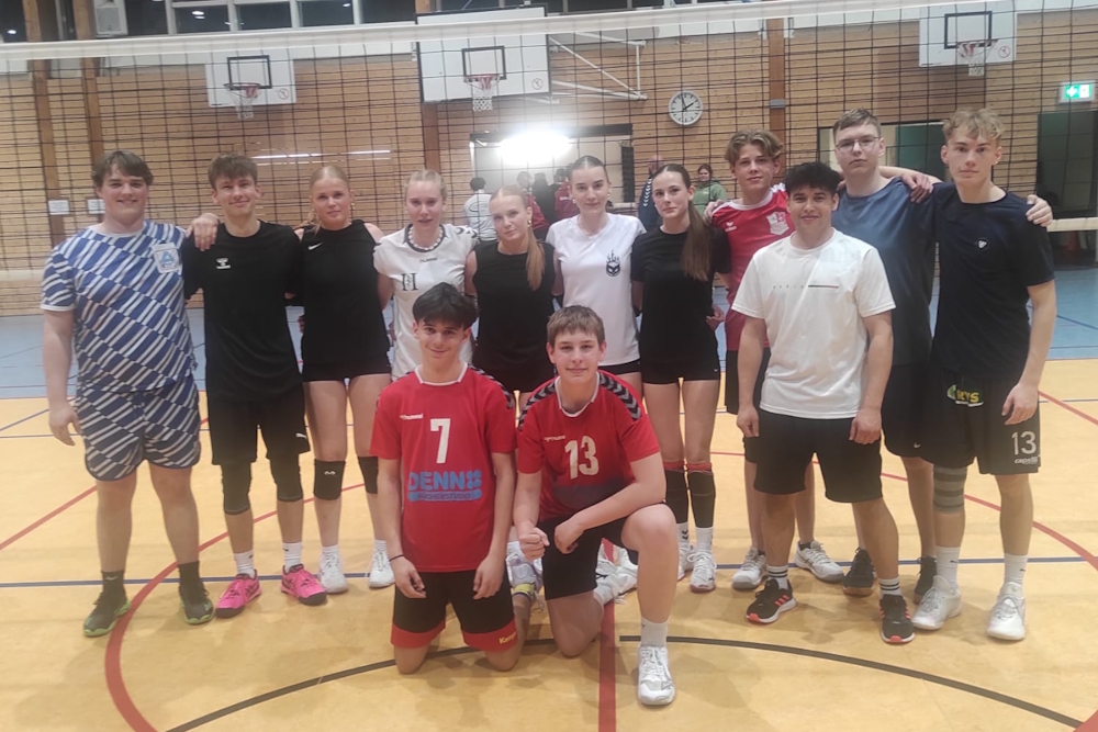 Die Teilnehmenden der VC-Jugend (Foto: Daniel Schuch)