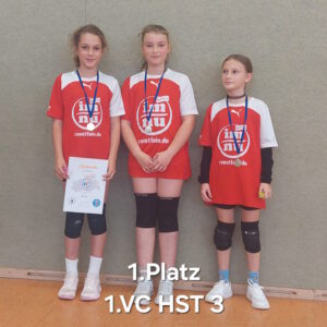 Platz 1 für unsere Wildcats Talents 3 (Foto: Conrad Freuling)