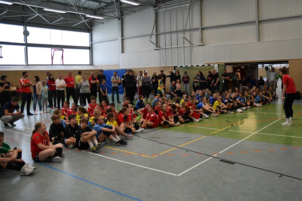 Die Teilnehmer*innen der Vorbereitungsturniere zur Landesmeisterschaft der U12 (Foto: Marco Braun)