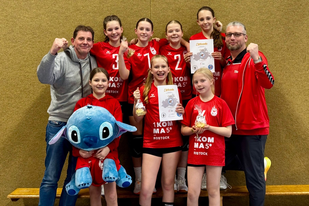 Beide Stralsunder Teams konnten sich beim Spieltag gut entwickeln (Foto: Fr. Venz)