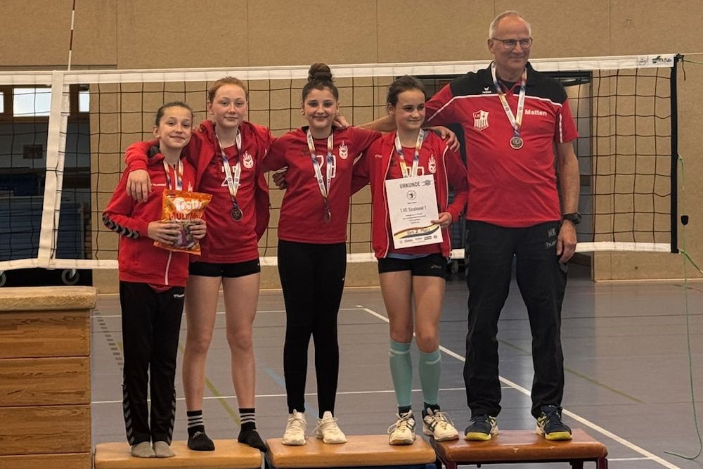 Unsere Vizelandesmeister der U13w (Foto: Jan Dahnke)