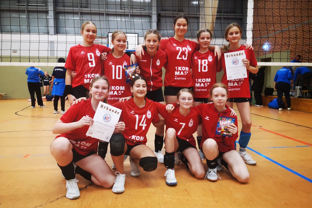 Team 2 und 3 unserer U14 weiblich (Foto: Fr. Haak)