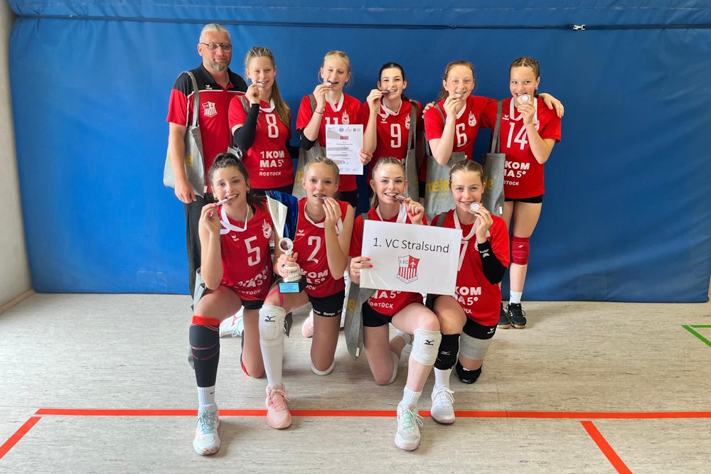Mit einer Bronzemedaille geht die Saison für unsere U15w bei den Norddeutschen Meisterschaften zu Ende (Foto: Helena Vanek)