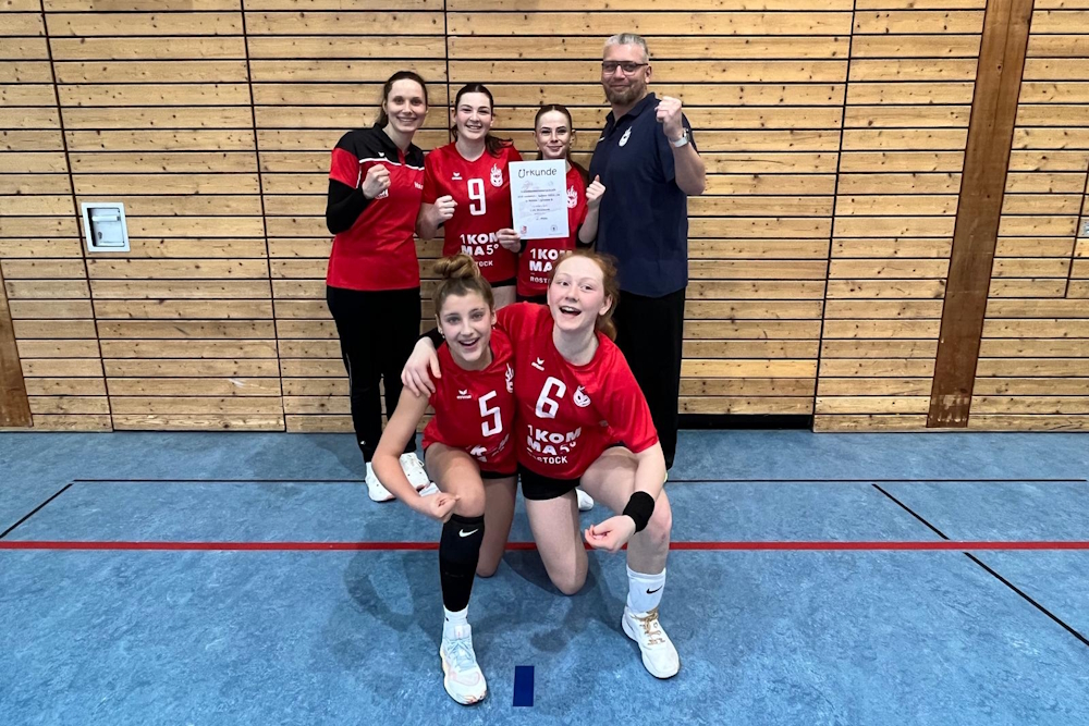 Ein verdienter zweiter Platz für die Spielerinnen vom Sund (Foto: Fr. Vanek)