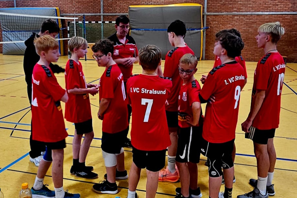 Die Vikings-Talente der U16m beim zweiten Vorrundenturnier (Foto: Katharina Thämlitz)