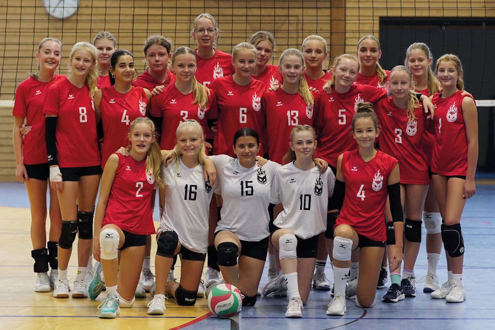 Die Mädels unserer Wildcats Talente U16 w (Foto: Kombinat Küste GmbH)