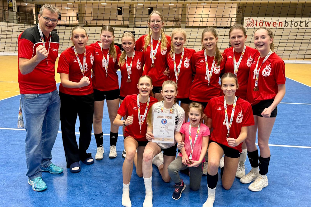 U16 Mädels belohnen sich mit Platz 3