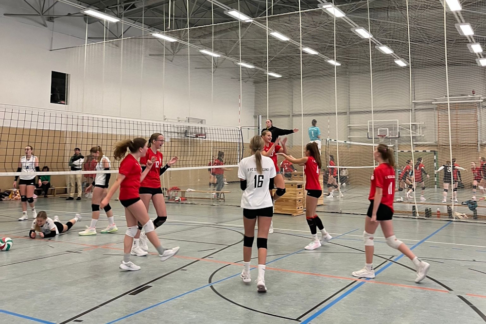 U16-Team bei der 2. Vorrunde zur Landesmeisterschaft U18w