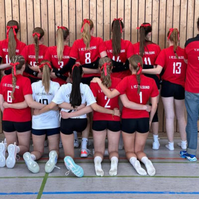 Alle haben sich für das Pokalfinale extra hübsch gemacht... 😉 (Foto: Christian Nürnberg)