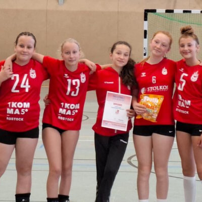 Stralsund 1 musste sich knapp geschlagen geben und ist stolz auf den 2. Platz (Foto: Hanna Kostyra)