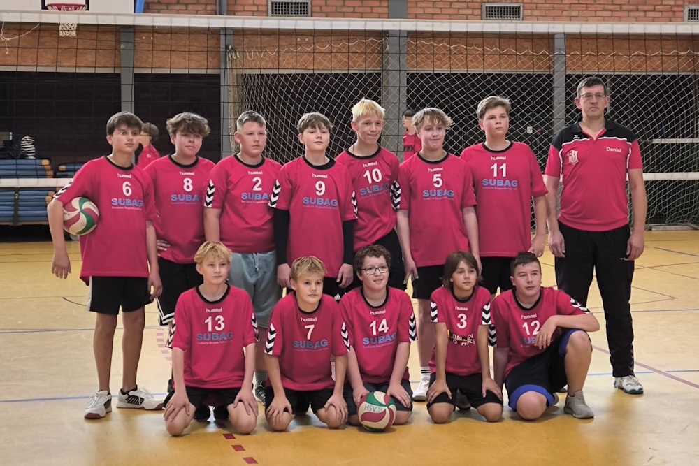 Die Spieler unserer U16 des Vorrundenturniers in Stralsund (Foto: Thorsten Bettzieche)