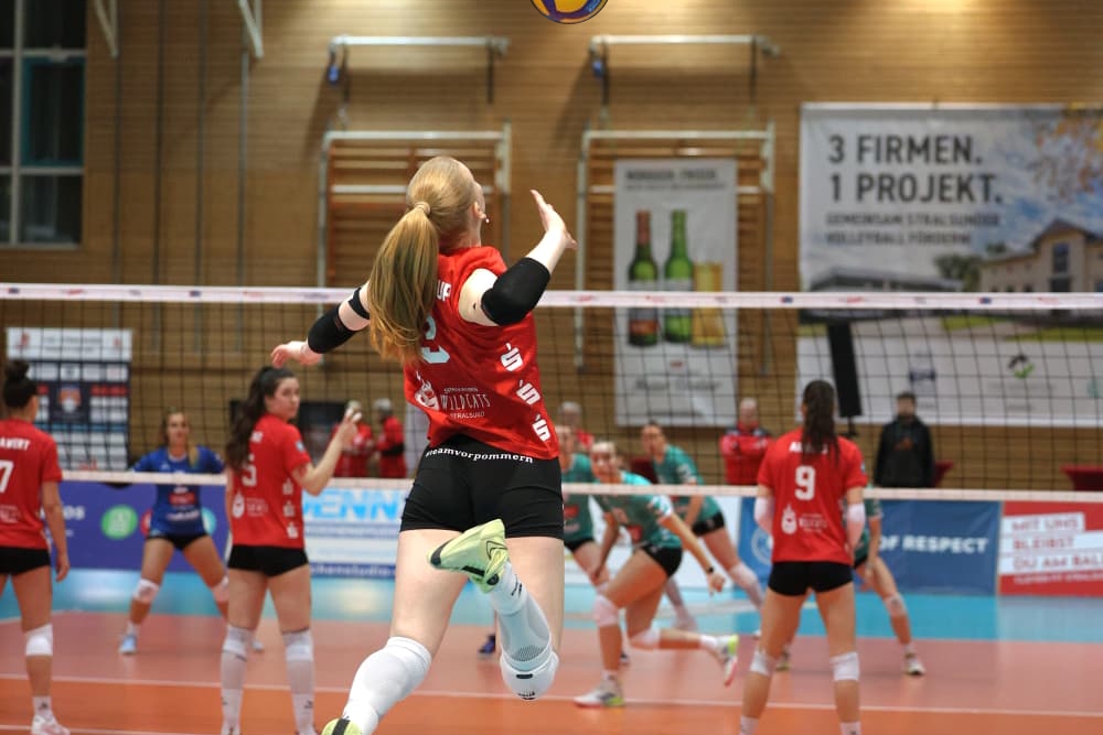 Machte mit ihren Aufschlägen viel Druck und wurde zum MVP gewählt: Gesa Brandstrup (Foto: Balticseashots - Marco Schlicht)